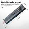 c02fe6415ccb52d3 PSW01 Portable Digital Display Spot Welder 11 Gears Adjustable with Dual Pulse for 18650 Battery Nickel Strip Welding