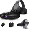 c03b432345456876 HD Screen Binoculars 5X Digital Zoom Head Mount Goggles for Outdoor Hunting Telescope Infrared Night Vision Device