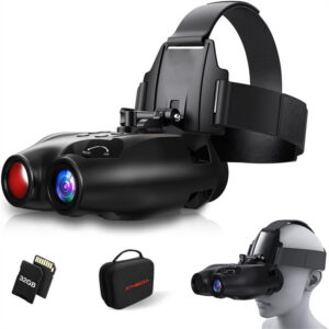 c03b432345456876 HD Screen Binoculars 5X Digital Zoom Head Mount Goggles for Outdoor Hunting Telescope Infrared Night Vision Device