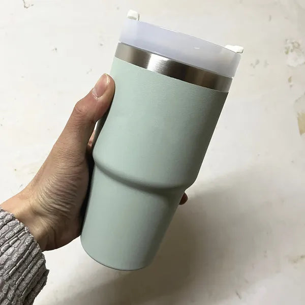 new Ice 304 Stainless Steel Insulated Convenient Large Capacity Sipper Coffee Car Cup