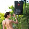 c0478f3e65fbf3da Outdoor Shower Bags 20/40L Foldable Solar Shower Bag Outdoor Bath Water Bag Camping Sun Compact Heated Water Shower Bags Scrubbi