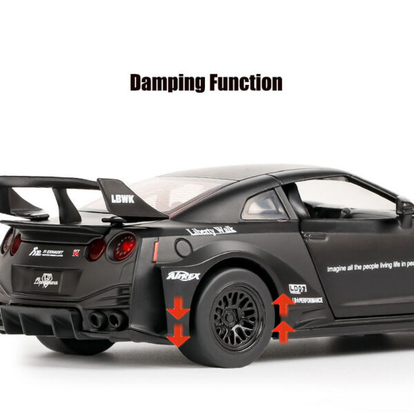 1:32 GTR CSR2 Simulation Car Model Metal Diecasts & Vehicles Alloy Decoration Toy Global Limited Edition Children Boy toys