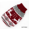 Winter Clothes Christmas Deer Clothing Chihuahua Puppy Pet Yorkshire Halloween Dog Sweater