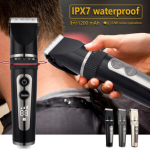 c06d17482e2968ad Electric Shavers Professional Hair Clipper For Men Rechargeable Razor Trimmer Cutting hine Beard Fast Charging 221203