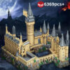 c081eeb92028093d Magic Movie Castle School Witchcraft and Wizardry Architectural Scenery Building Blocks Set Bricks Model Assembly Toy Kid Gift