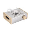 Outdoor Mini Portable Gas Stove Stainless Steel Cassette Furnace Gases Burner Camping Accessories