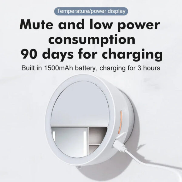 c0aed33d26713ca3 Xiaomi New Smart Beauty Mirror Foam Soap Dispenser Wall Mounted Infrared Induction Automatic Hand Sanitizer hine USB Charging