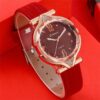 c0b2bf43ebcf5524 New 5pcs Set Watches Women Leather Band Ladies Watch Simple Casual Womens Analog WristWatch Bracelet Gift Montre Femme