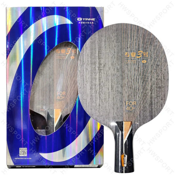 YINHE PRO 03 Table Tennis Blade Professional 5+2 KLC Inner Force Ping Pong Blade OFF+ Brand New Base Board with Original Case