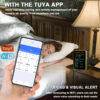 c0d08f1203f3eebd Tuya WiFi 15 in 1 Air Quality Detector Household Portable AQI PM0.3 PM1.0 PM2.5 PM10 CO CO2 TVOC HCHO Tester with Alarm Function