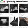 Car Inflatable Bed Mattress, Mattress Back Seat RV Mattresses, Travel for Automotive SUV Truck Berlina Furgonetas Grande Cars Backseat Sleeping Bed,Full