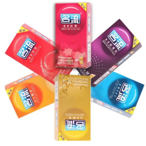 c0e4b0b0f079b10d PERSONAGE 60PCS Condoms Ultra Thin Particle Spike Condom Spike Intimate Lubricated Adult Sex Product Contraception for Men