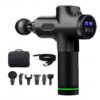 c0e6e4d131fffaab Deep Muscle Massage Gun Electric Percussion Pistol Massager For Body Neck Back Leg Fitness Tool 30 Levels