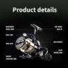 c0e70641d77e7321 High Quality Spool Spinning for Ball Bearings Carp Fishing Reel HE7000 Metal e Cup Sea Tackle
