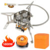 c0e9690f78fd33bd Outdoor Gas Foldable Portable 3 Head for Travel Picnic BBQ 5800W Big Power Camping Windproof Stove Burner