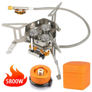 c0e9690f78fd33bd Outdoor Gas Foldable Portable 3 Head for Travel Picnic BBQ 5800W Big Power Camping Windproof Stove Burner