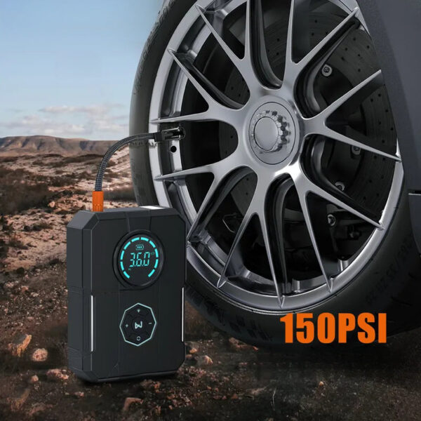 c0fe6c1160330a04 6 In 1 Car Jump Starter Pump Portable Air Compressor Power Bank Cars Battery Starters Starting Auto Tyre Iator