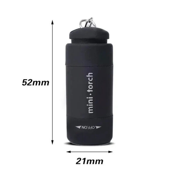 c0fec405088a6f46 LED Micro Pocket Flashlight Portable USB Rechargeable Keychain Flashlight Waterproof Home Outdoor Hiking Camping Flashlight