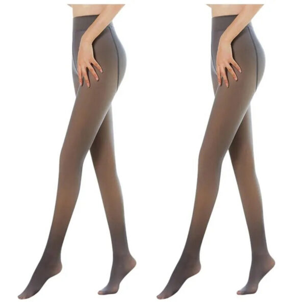 c100905dac75b00f Socks & Hosiery 2pcs 220G Winter Fleece Panty Women's Warm Tights Thick Thermal Pantyhose Thermo High Elastic Leggings#RU1