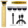c10d2163a7a705d9 Shavers for Barber Clipper Hair Cutting Beard Trimmer Shaving hine Wireless Electric Razor Men Shaver L230518