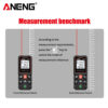 c1478cc5e919e524 ANENG B100 Mini Large Screen Rangefinder 100M Laser Distance Meter Infrared High-precision Electronic Ruler Measure Tools