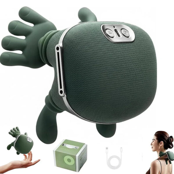 c16cb9a060bd1903 2025 Bionic Neck Shoulder Massager N7 Kneading Massager Shawl 3-Level Modes Neck Cervical Waist Leg Body Muscles Massage Pillow