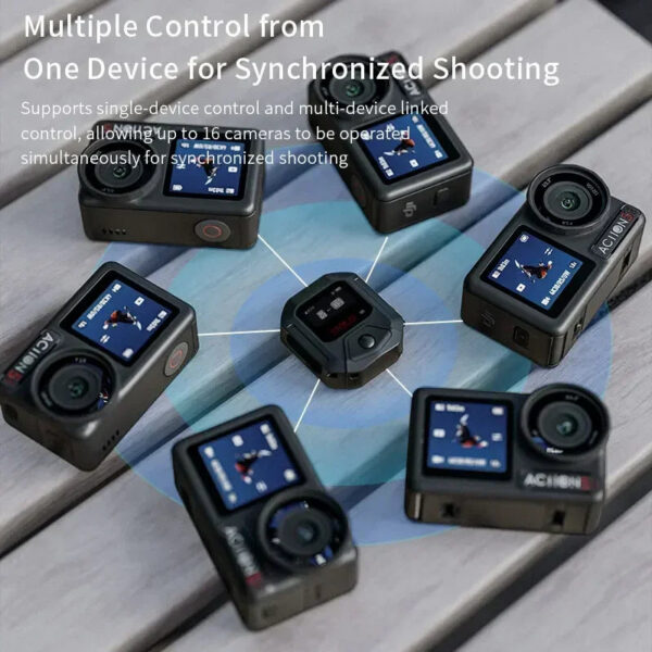 c19520bf193acfaa Action 5 Pro GPS Bluetooth Remote Controller For DJI Action 6 4 Sport Camera Accessories 25M Wireless Remote Control Wrist Watch