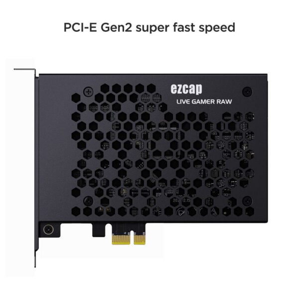 c19dcf72bef75554 ezcap324B Gamer Raw PCIE 4K Video Game Capture Card Record & Live Stream for Gaming Systems Camcorders