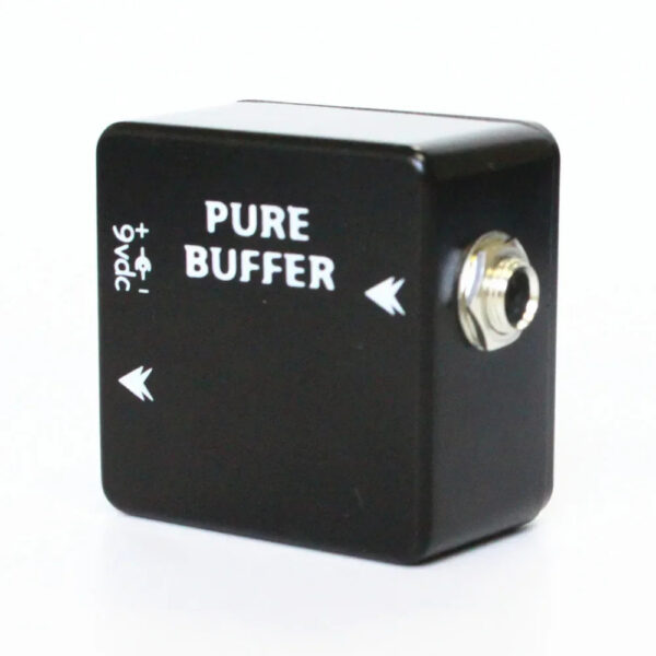 MOSKY Pure Buffer Pedal,Buffer Guitar Effect Pedal Full Metal Shell Guitar Accessories Black