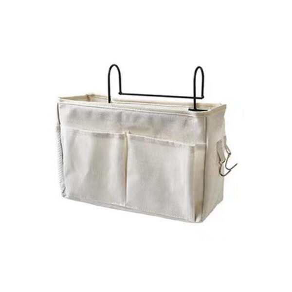 c1bc9e1910229f47 Dormitory Hanging Bedside Basket Bedroom Bed Storage Rack