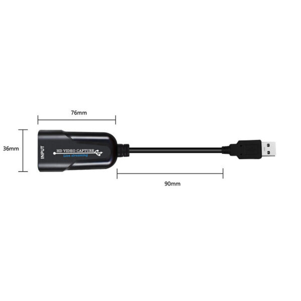 c1e25ba00e7accff LccKaa 4K HDMI-compatible Capture Card USB 3.0 Video Game Grabber Record for PS4 Camcorder Switch Live Broadcast Camera