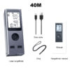 Pracmanu Smart Intelligent 30m Digital Laser Rangefinder Usb Charging Rechargeable Handheld Distance Meters