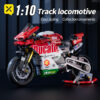 c1edac96e9d1f692 ToyX 883pcs Motorcycle Set 1:10 Model Kit Building Block Car for Kid Adults Festive Gifts Christmas Halloween Easter