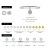 c1f8f9e9f7993715 MODIAN D Color Round Moissanite Ring 925 Sterling Silver Small Charms Sparkling Finger Rings For Women Wedding Jewelry Gift