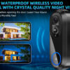 c1f991991a24ea1c 5G 2.4G WiFi Video Doorbell 1080P Wireless Bell Tuya APP Smart Intercom Camera IP65 Waterproof Ring Bell with 7000mAh Battery