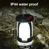 c205b9b933344532 LED Camping Lantern 4500mAh Solar Hanging Night Lamp 1000LM Folding 90 Rotating Base USB Charging IPX4 Waterproof for Fishing