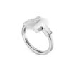 c20717d65302e7ca Designer for women diamond mens double T open love wedding gold ring popular fashion classic high quality jewelry blue box