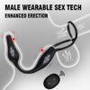 Vibrating Butt Plug Remote Control Prostate Massager Anal Vibrator with Ring Perineum Stimualtor Sex Toy for Men