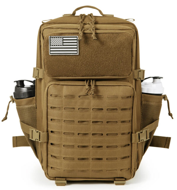 c235036c745cd51a 45L Molle Tactical Backpack Bag Hunting MOLLE Backpack GYM For Men EDC Outdoor Hiking Survival Rucksack Witch Bottle Holder