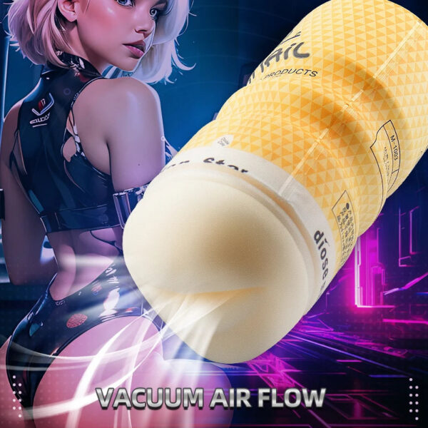 Soft Male Masturbator Cup Blowjob Sucking Anal Vagina Male Masturbator,Penis Trainer, Sex Toys Adult Goods for Men
