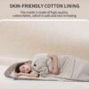c253cc1f6c7cb6b7 Naturehike Lightweight Mummy Sleeping Bag for Adults - Warm Cotton, Spliceable, Perfect for Outdoor Camping & Hiking
