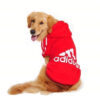 c2591d3149e90646 Winter Dog Clothes Adidog Sport Hoodies Sweatshirts Warm Coat Clothing for Small Medium Large Big Dogs Cat Pets Puppy Outfi