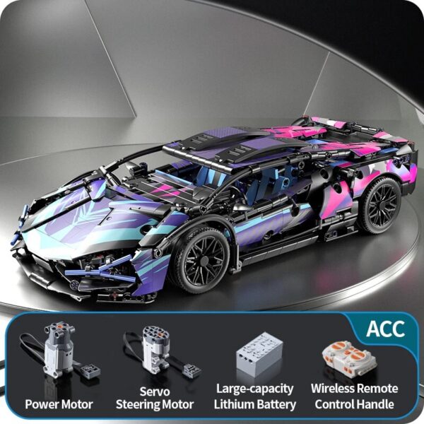 c298c6cc83189615 67128 Cars 1314PCS Adults, 1:14 Scale Super Block Remote Control Car Building Kits for Men Teen