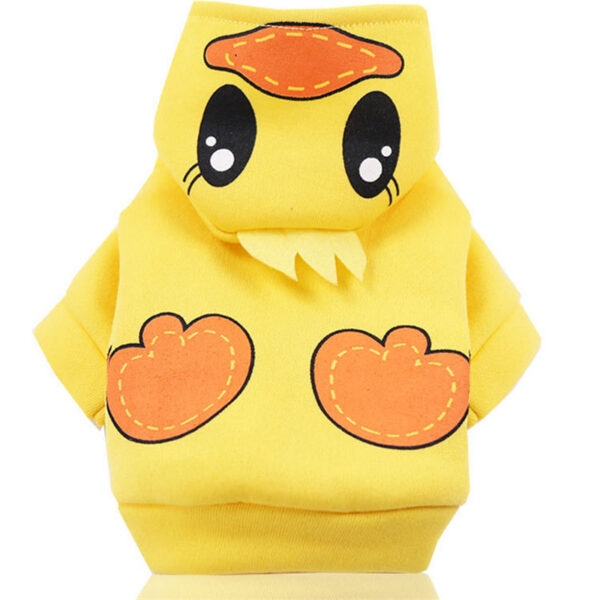 c2aa03ceaa1c279a Cartoon Winter Halloween Costume Small Warm Puppy Clothes Soft Dog Hoodie Coat Pet Cosplay Clothing