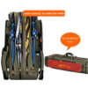 Multifunctional Fishing Rod Bag Spinning 2/3/4 Layers 80-130CM 1680D Oxford Reel Pole Gear Storage Case for Fishing Tackle