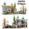 c2b9f88d41ad1bb2 6167pcs Film Series of the Rings Rivens Street View Building Blocks Model Compatible 10316 Style Bricks Toy Kid Gifts