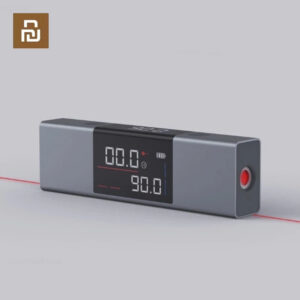 c2c56ee3afca717f Xiaomi Duka Protractor Angle Measure 2 in 1 Laser Level Ruler Type-C Digital Inclinometer Tools