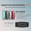 Magene Heart Rate Monitor Split Chest Strap HRM Fitness Tracker Mover Bluetooth ANT Sensor  Compatible Zwift