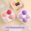 c2e378a5f01da5d0 4PCS Eggs Set Seamless Smudging More Hygienic Prevents Bacteria Buildup Create A Flawless Makeup Look Beauty Egg Case