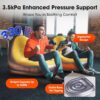 c2e821a662ef234c Inflatable Couch Built in Rechargeable Pump, 3kPa High-Pressure Lounge Chair, Inflatable Bean Bag Chair for Indoor Office Outdoor Camping